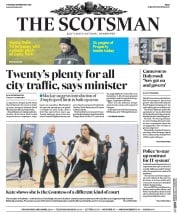 The Scotsman (UK) Newspaper Front Page for 25 February 2016