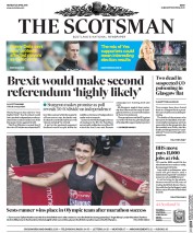 The Scotsman (UK) Newspaper Front Page for 25 April 2016