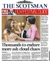 The Scotsman (UK) Newspaper Front Page for 25 May 2011
