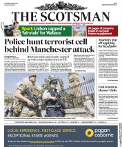 The Scotsman (UK) Newspaper Front Page for 25 May 2017
