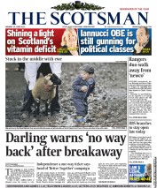 The Scotsman (UK) Newspaper Front Page for 25 June 2012