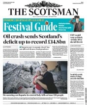 The Scotsman (UK) Newspaper Front Page for 25 August 2016