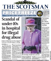 The Scotsman (UK) Newspaper Front Page for 26 December 2014