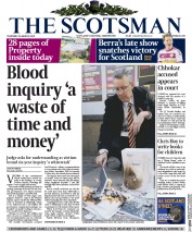 The Scotsman Newspaper Front Page (UK) for 26 March 2015