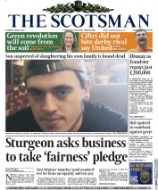 The Scotsman (UK) Newspaper Front Page for 26 May 2015