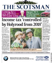 The Scotsman Newspaper Front Page (UK) for 26 June 2015