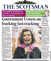 The Scotsman (UK) Newspaper Front Page for 27 January 2015