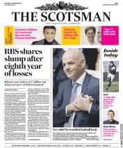 The Scotsman (UK) Newspaper Front Page for 27 February 2016
