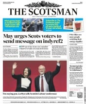 The Scotsman (UK) Newspaper Front Page for 27 February 2017