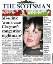 The Scotsman Newspaper Front Page (UK) for 27 June 2011