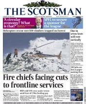 The Scotsman Newspaper Front Page (UK) for 28 April 2015