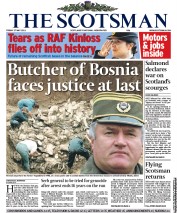 The Scotsman (UK) Newspaper Front Page for 28 May 2011