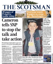 The Scotsman Newspaper Front Page (UK) for 28 May 2015