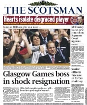 The Scotsman Newspaper Front Page (UK) for 28 June 2011