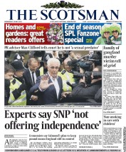 The Scotsman Newspaper Front Page (UK) for 29 May 2013