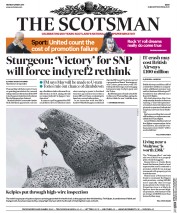 The Scotsman (UK) Newspaper Front Page for 29 May 2017