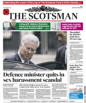 The Scotsman (UK) Newspaper Front Page for 2 November 2017