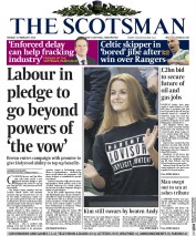 The Scotsman (UK) Newspaper Front Page for 2 February 2015