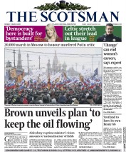 The Scotsman Newspaper Front Page (UK) for 2 March 2015