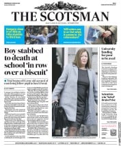 The Scotsman (UK) Newspaper Front Page for 2 March 2016