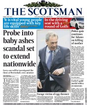 The Scotsman Newspaper Front Page (UK) for 2 May 2014
