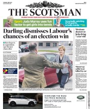 The Scotsman (UK) Newspaper Front Page for 2 May 2017