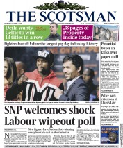 The Scotsman (UK) Newspaper Front Page for 30 April 2015