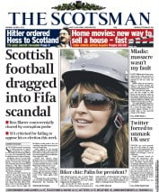 The Scotsman Newspaper Front Page (UK) for 30 May 2011