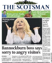The Scotsman Newspaper Front Page (UK) for 30 June 2014