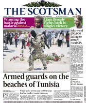 The Scotsman Newspaper Front Page (UK) for 30 June 2015