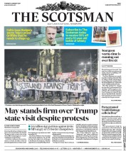 The Scotsman (UK) Newspaper Front Page for 31 January 2017