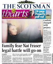 The Scotsman (UK) Newspaper Front Page for 31 May 2012