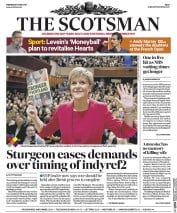 The Scotsman (UK) Newspaper Front Page for 31 May 2017