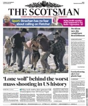 The Scotsman (UK) Newspaper Front Page for 3 October 2017