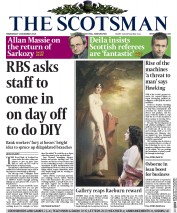 The Scotsman (UK) Newspaper Front Page for 3 December 2014