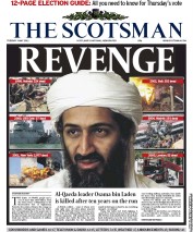 The Scotsman (UK) Newspaper Front Page for 3 May 2011