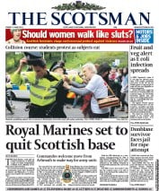 The Scotsman Newspaper Front Page (UK) for 3 June 2011