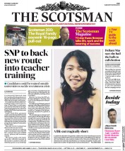 The Scotsman (UK) Newspaper Front Page for 3 June 2017