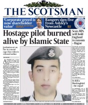 The Scotsman (UK) Newspaper Front Page for 4 February 2015