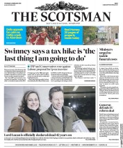 The Scotsman (UK) Newspaper Front Page for 4 February 2016