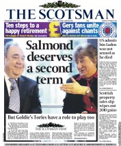 The Scotsman (UK) Newspaper Front Page for 4 May 2011