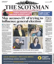 The Scotsman (UK) Newspaper Front Page for 4 May 2017
