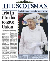 The Scotsman (UK) Newspaper Front Page for 4 June 2012
