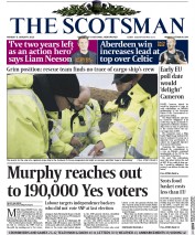 The Scotsman Newspaper Front Page (UK) for 5 January 2015