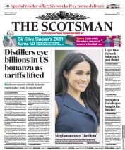 The Scotsman front page for 5 March 2021
