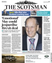 The Scotsman (UK) Newspaper Front Page for 5 May 2017