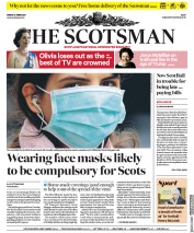 The Scotsman (UK) Newspaper Front Page for 5 June 2020