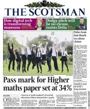 The Scotsman Newspaper Front Page (UK) for 5 August 2015