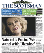 The Scotsman (UK) Newspaper Front Page for 5 September 2014