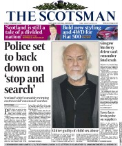 The Scotsman (UK) Newspaper Front Page for 6 February 2015